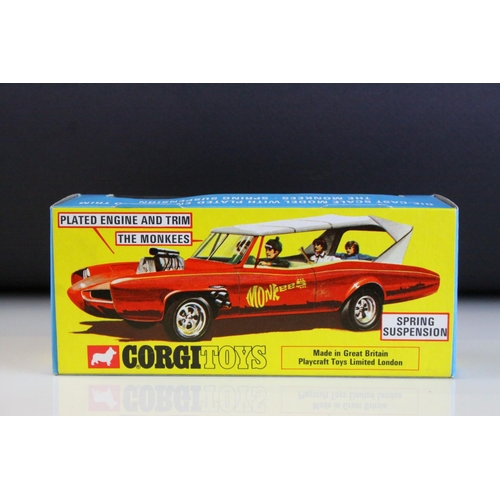 1015 - Boxed Corgi 277 The Monkees Monkeemobile diecast model, complete and in near mint / shop stock condi... 