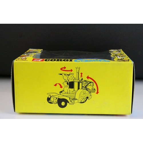 1017 - Boxed Corgi Comics 802 Popeye Paddle-Wagon complete and near mint / shop stock condition, only minor... 