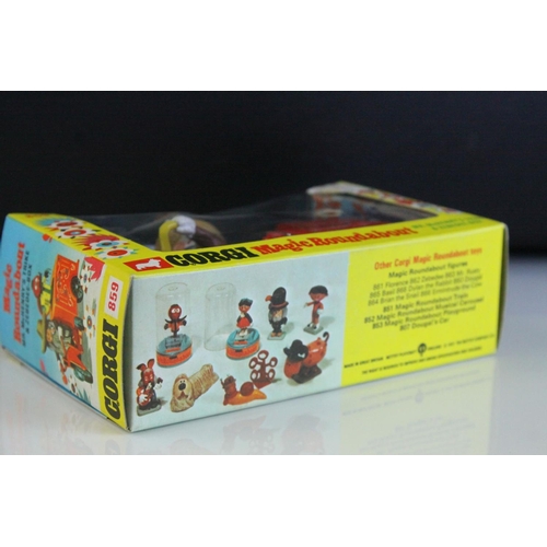 1018 - Boxed Corgi 859 Magic Roundabout Mr McHenry's Trike & Zebedee-Box diecast model, complete and near m... 