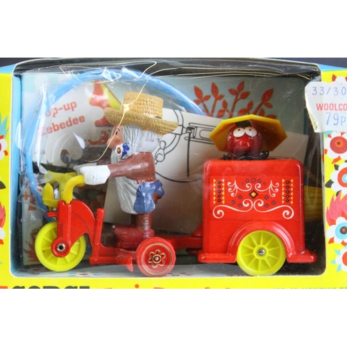 1018 - Boxed Corgi 859 Magic Roundabout Mr McHenry's Trike & Zebedee-Box diecast model, complete and near m... 