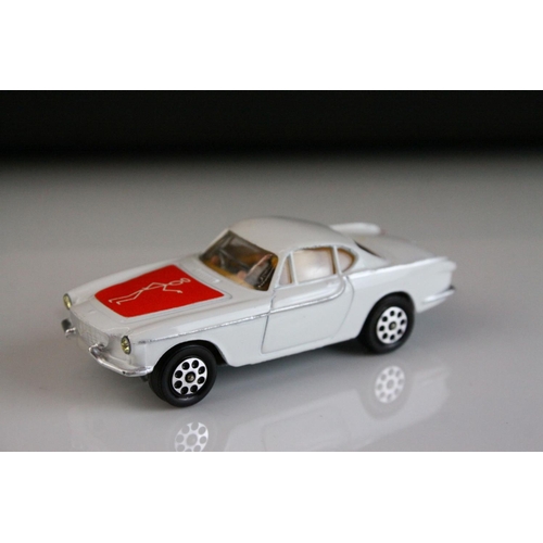 1019 - Boxed Corgi Whizzwheels 201 Volvo P1800 The Saint's Car diecast model, diecast near mint, decal to b... 