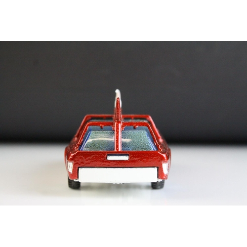 1021 - Boxed Dinky 103 Gerry Anderson's Captain Scarlet Spectrum Patrol Car in red, with instructions and i... 