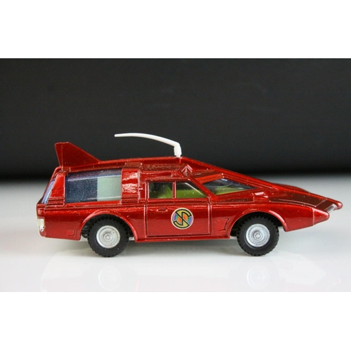 1021 - Boxed Dinky 103 Gerry Anderson's Captain Scarlet Spectrum Patrol Car in red, with instructions and i... 