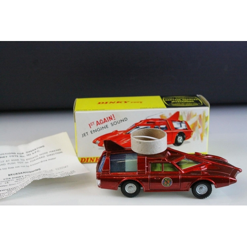 1021 - Boxed Dinky 103 Gerry Anderson's Captain Scarlet Spectrum Patrol Car in red, with instructions and i... 