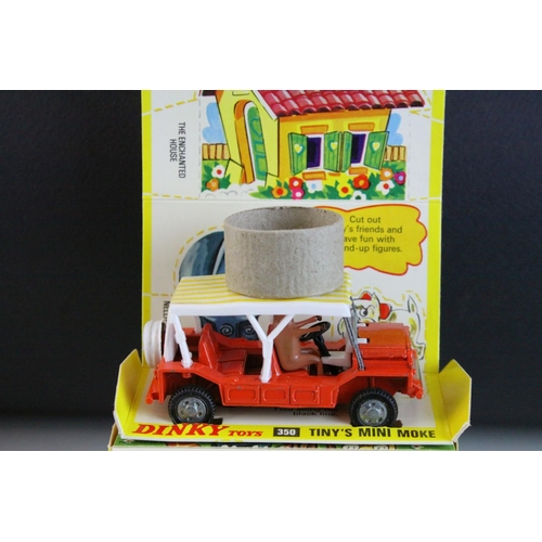 1029 - Boxed Dinky 350 Tiny's Mini Moke from The Enchanted House diecast model, complete and excellent with... 