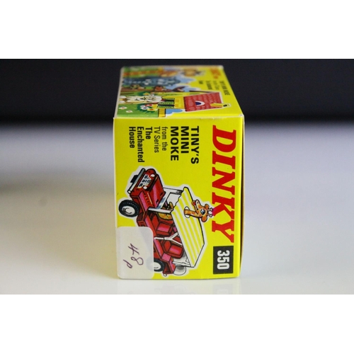 1029 - Boxed Dinky 350 Tiny's Mini Moke from The Enchanted House diecast model, complete and excellent with... 