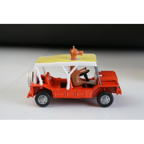 1029 - Boxed Dinky 350 Tiny's Mini Moke from The Enchanted House diecast model, complete and excellent with... 