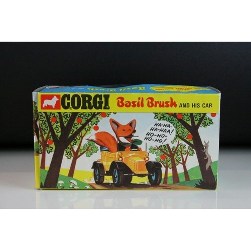 1032 - Boxed Corgi Comics 808 Basil Brush and his car diecast model complete with 2 x laughing tapes and in... 