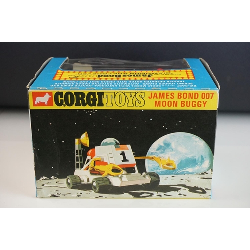 1035 - Boxed Corgi 811 James Bond 007 Moon Buggy from Diamonds Are Forever diecast model in near mint condi... 