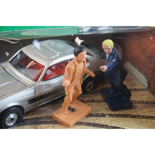 1036 - Boxed Corgi 342 The Professionals Ford Capri diecast model complete with 3 x figures, diecast and fi... 