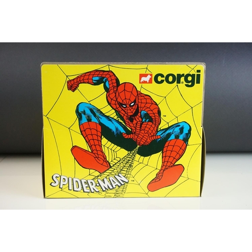 1038 - Boxed Corgi 928 Spiderman Spidercopter diecast model, complete and near mint