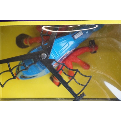 1038 - Boxed Corgi 928 Spiderman Spidercopter diecast model, complete and near mint