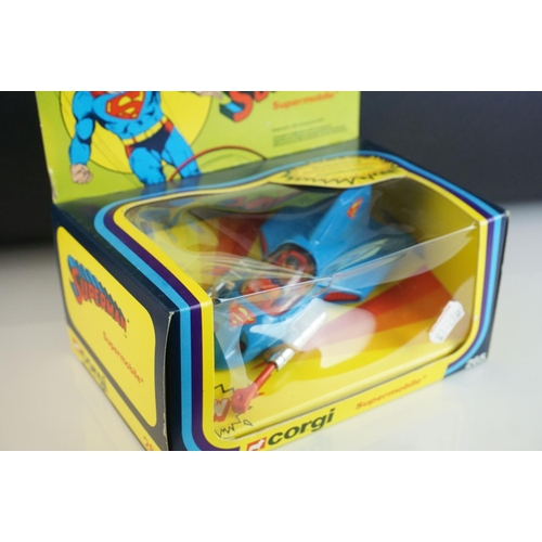 1039 - Boxed Corgi 265 Superman Supermobile diecast model, model and decals near mint, box excellent overal... 