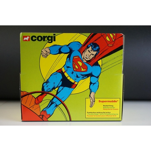 1039 - Boxed Corgi 265 Superman Supermobile diecast model, model and decals near mint, box excellent overal... 