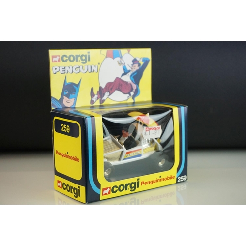 1041 - Boxed Corgi 259 Batman Penguin Penguinmobil diecast model, near mint in excellent box with price sti... 