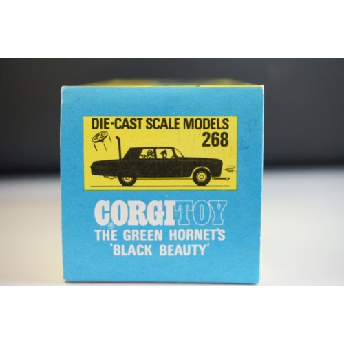 1042 - Boxed Corgi 268 The Green Hornet Black Beauty diecast model, complete and appearing to have never be... 