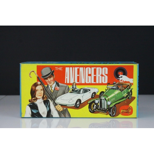 1044 - Boxed Corgi Gift Set No 40 The Avengers diecast model and figure set with Vintage Bentley and Lotus ... 