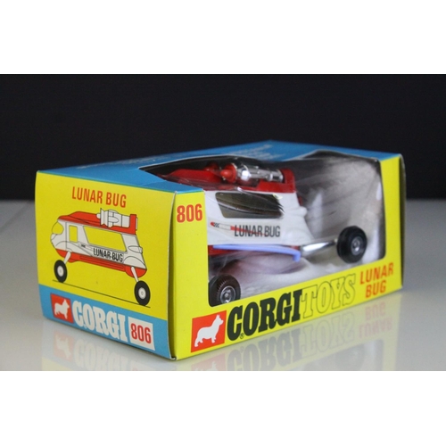 1048 - Boxed Corgi 806 James Bond 007 Lunar Bug diecast model in near mint condition, box excellent with so... 