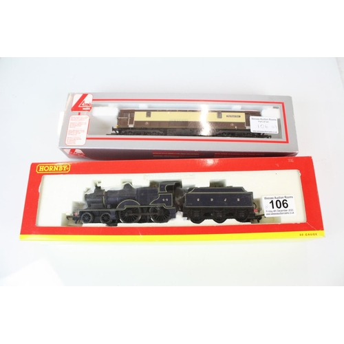 106 - Two boxed OO gauge locomotives to include Hornby R2217 S& DJR 4-4-0 Class 2P Locomotive '44' & Lima ... 