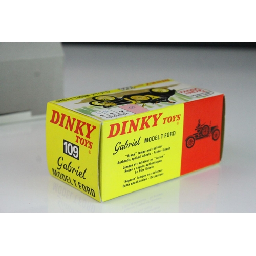 1062 - Boxed Dinky 109 Gerry Anderson's The Secret Service Gabriel Model T Ford diecast model in black and ... 