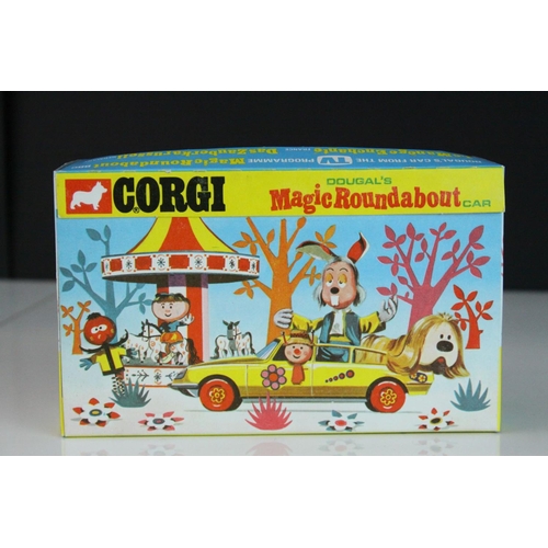 1063 - Boxed Corgi 807 Dougal's Magic Roundabout Car in excellent condition with unused sticker sheet, orig... 