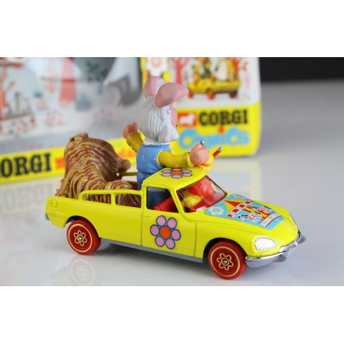 1063 - Boxed Corgi 807 Dougal's Magic Roundabout Car in excellent condition with unused sticker sheet, orig... 