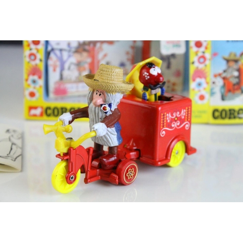 1064 - Boxed Corgi 859 Magic Roundabout Mr McHenry's Trike & Zebedee-Box diecast model, complete and near m... 