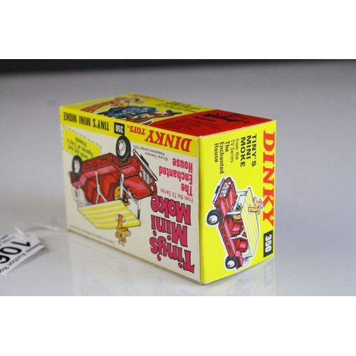 1066 - Boxed Dinky 350 Tiny's Mini Moke from The Enchanted House diecast model, complete and excellent, nea... 