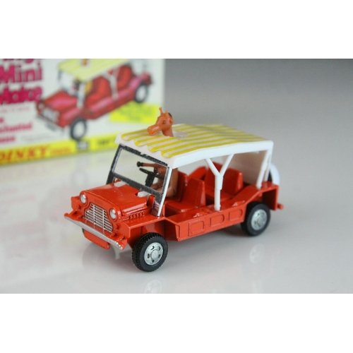 1066 - Boxed Dinky 350 Tiny's Mini Moke from The Enchanted House diecast model, complete and excellent, nea... 