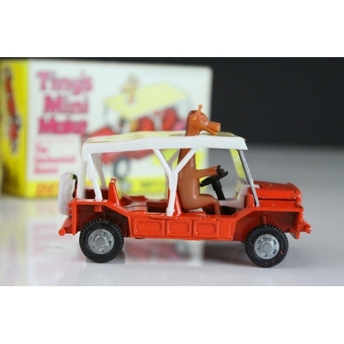 1066 - Boxed Dinky 350 Tiny's Mini Moke from The Enchanted House diecast model, complete and excellent, nea... 