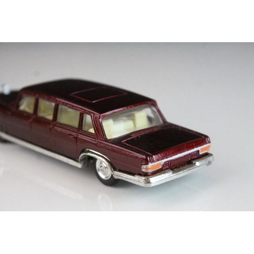 1068 - Boxed Corgi 247 Mercedes Benz 600 Pullman By Special Request diecast model in metallic maroon, excel... 