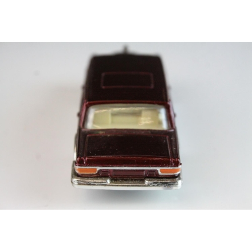 1068 - Boxed Corgi 247 Mercedes Benz 600 Pullman By Special Request diecast model in metallic maroon, excel... 