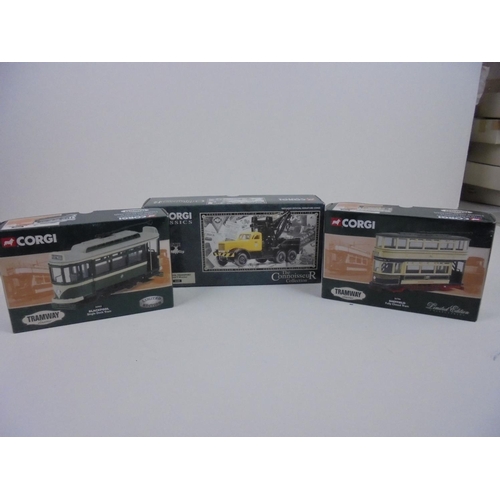 1069 - 13 boxed Corgi diecast models to include 59504 Eddie Stobart Volvo Curtainside Trailer, 59534 Norber... 