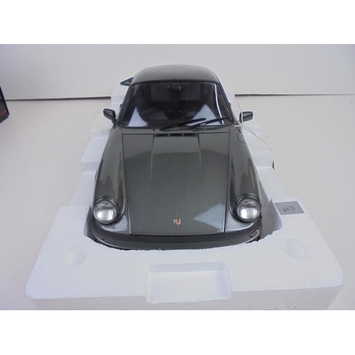 1078 - Boxed 1:12 scale limited edition Porsche 911 Carrera 3.2 coupe by Premium Classixxs. Only 500 pieces... 