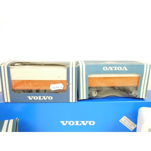 1086 - Four boxed Volvo diecast haulage models to include Conrad 280620 4314 and 2 x Nacoral 202 & 1 x Naco... 