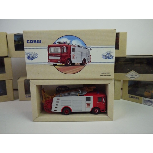 1095 - 12 Boxed Corgi Classics diecast models to include 10 Classic Vehicles 96410 Mercedes 300 Open top, 9... 