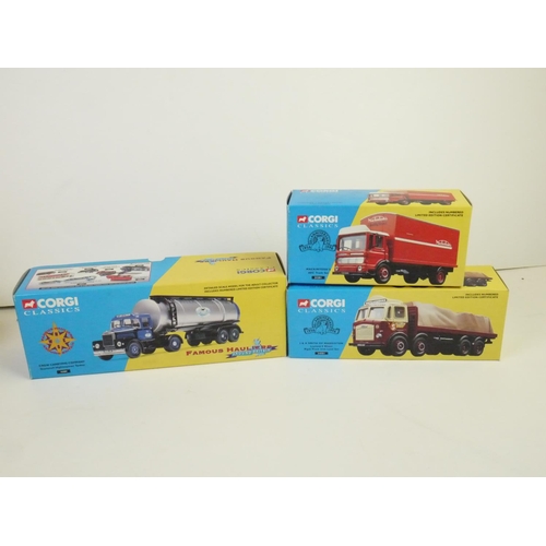 1096 - 14 boxed Corgi Classics diecast models to include 16201 Pentus Brown Scammel Highwayman Dropside Tra... 