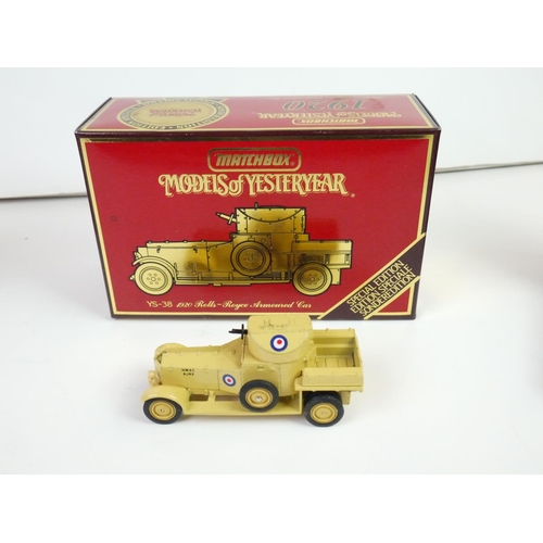 1099 - Five boxed Matchbox Models of Yesteryear to include 2 x Heritage Horse Drawn Carriages (YSH2 London ... 