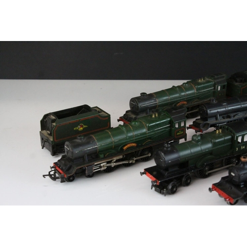 11 - 13 OO gauge Hornby & Triang locomotives to include 2 x Triang Princess Elizabeth, UUHornby LMS 16031... 