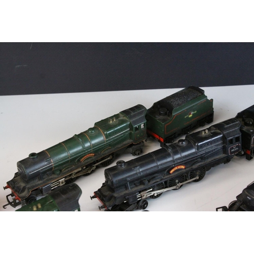 11 - 13 OO gauge Hornby & Triang locomotives to include 2 x Triang Princess Elizabeth, UUHornby LMS 16031... 