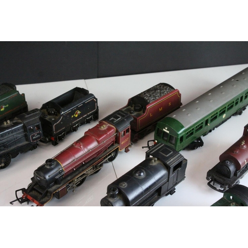 11 - 13 OO gauge Hornby & Triang locomotives to include 2 x Triang Princess Elizabeth, UUHornby LMS 16031... 