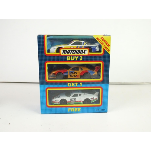 1101 - 15 Boxed Matchbox diecast models to include 4 x KS-803,  6 x Skybusters (SB-23, SB-27, SB -31, SB-38... 