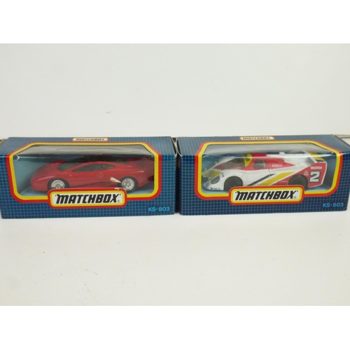 1101 - 15 Boxed Matchbox diecast models to include 4 x KS-803,  6 x Skybusters (SB-23, SB-27, SB -31, SB-38... 