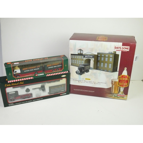 1102 - Two Corgi ltd. edition Eddie Stobart diecast models to include 59516 & CC12610, plus Lledo Days Gone... 