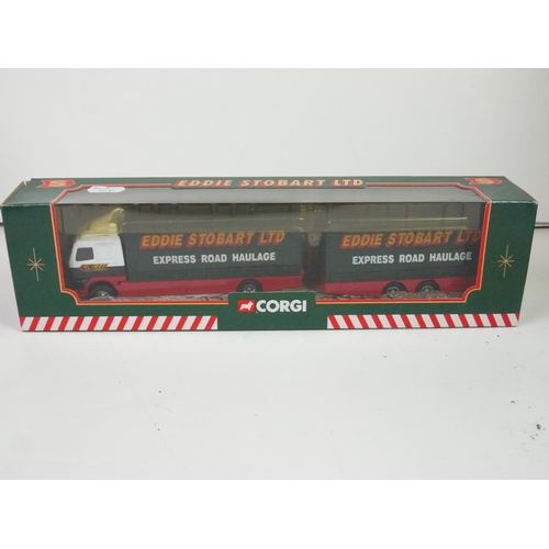 1102 - Two Corgi ltd. edition Eddie Stobart diecast models to include 59516 & CC12610, plus Lledo Days Gone... 