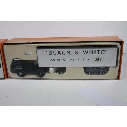 1103 - Five boxed ltd edn Corgi diecast models to include 2 x Whisky Collection Black & White ERF KY Artic ... 