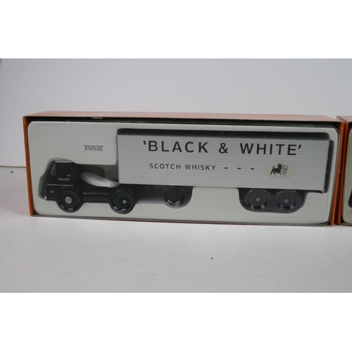 1103 - Five boxed ltd edn Corgi diecast models to include 2 x Whisky Collection Black & White ERF KY Artic ... 