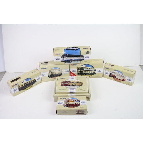 1107 - Seven boxed Ltd edn Corgi Classics diecast models to include  4 x  Commercials from Corgi  (97071, 9... 