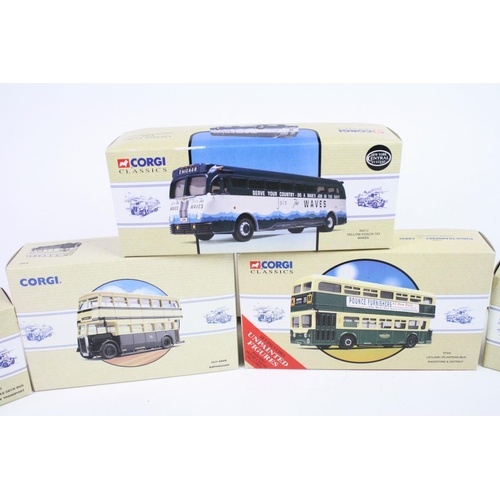 1107 - Seven boxed Ltd edn Corgi Classics diecast models to include  4 x  Commercials from Corgi  (97071, 9... 