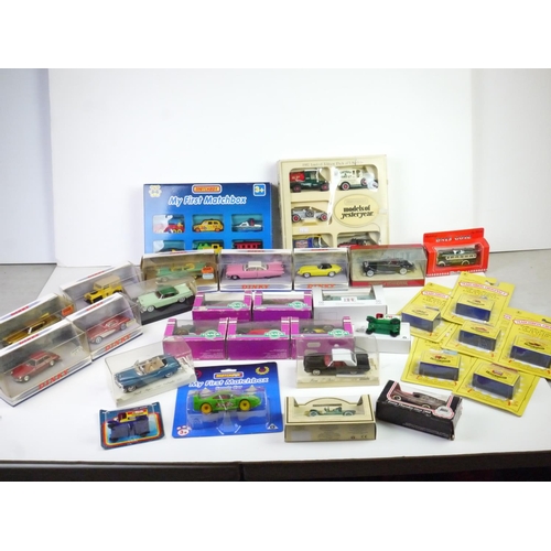 1111 - 31 Boxed diecast model cars from Gama, Dinky, Matchbox, Days Gone and Exclusive First Editions